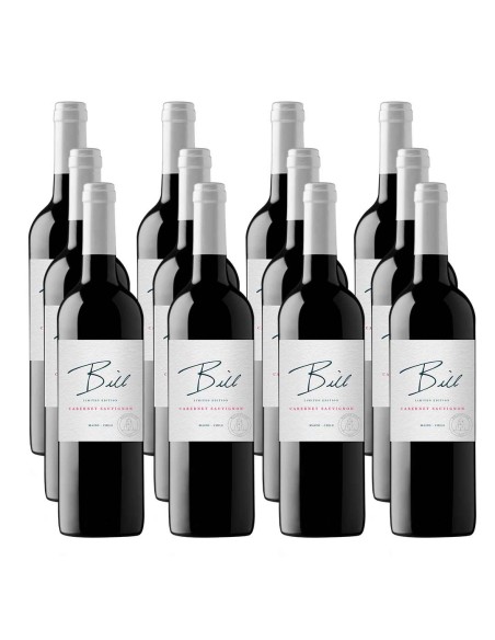 Pack 12 Cabernet Sauvignon, Premium, Bill, William Cole en Oferta!