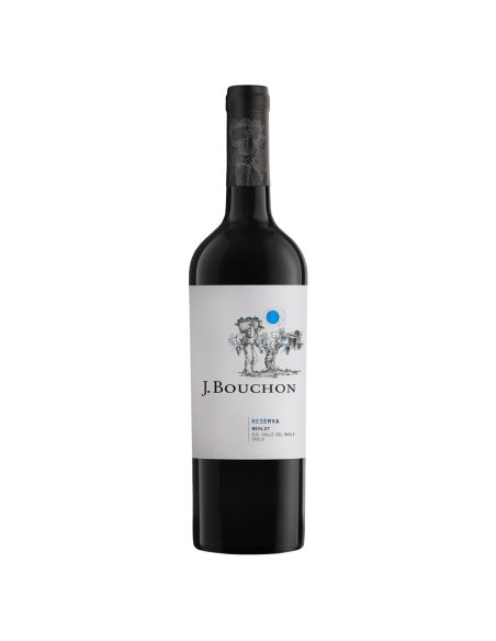 Merlot, reserva, J. Bouchon