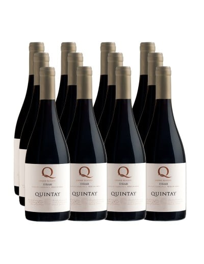 Pack 12 Syrah, Gran Reserva, Q, Quintay en Oferta!