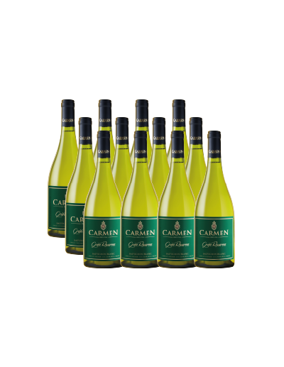 Pack 12 Sauvignon Blanc, Gran Reserva, Carmen