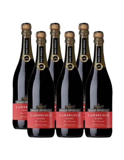 Pack 6 Espumante Rosso Lambrusco