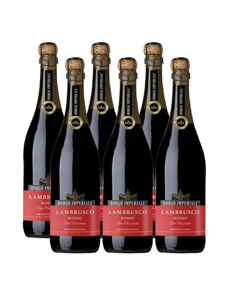 Pack 6 Espumante Rosso Lambrusco