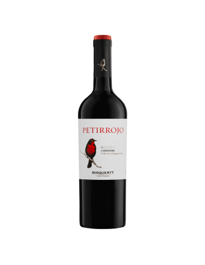 Carmenere, Petirrojo, reserva, Bisquertt