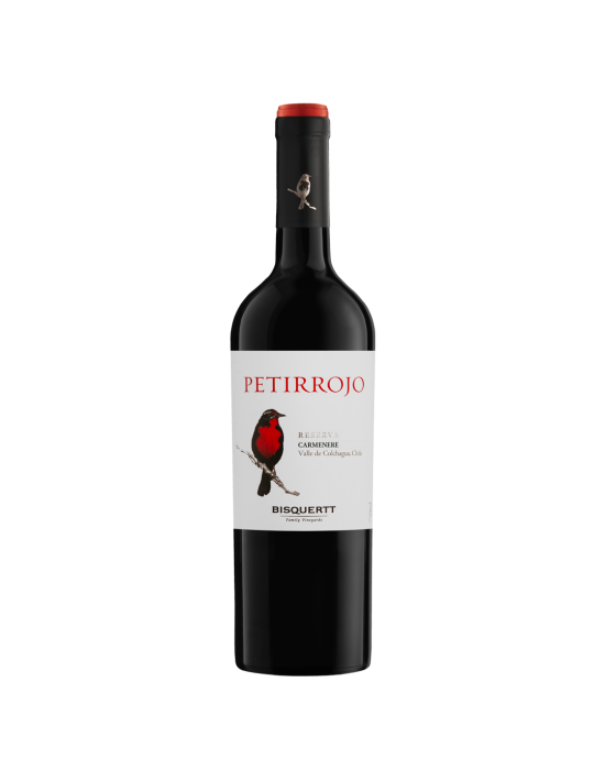 Carmenere, Petirrojo, reserva, Bisquertt