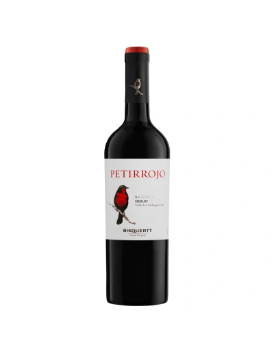 Merlot, Petirrojo, reserva, Bisquertt