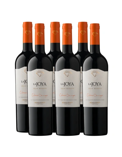 Pack 6 Cabernet Sauvignon, Gran Reserva, La joya, bisquertt