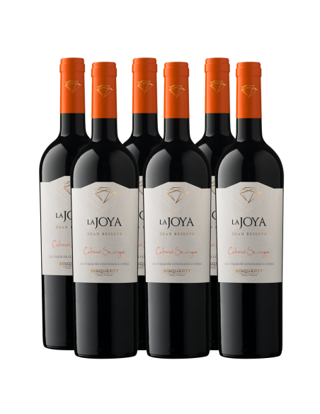 Pack 6 Cabernet Sauvignon, Gran Reserva, La joya, bisquertt