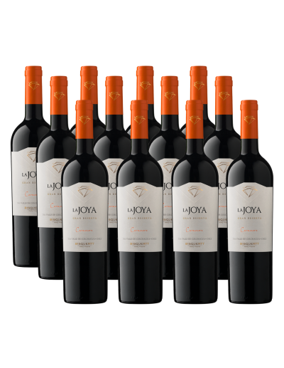 Pack 12 Cabernet Sauvignon, Gran Reserva, La joya, bisquertt