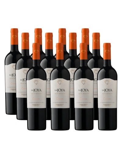Pack 12 Cabernet Sauvignon, Gran Reserva, La joya, bisquertt