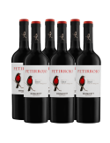 Pack 6 Merlot, Petirrojo, reserva, Bisquertt