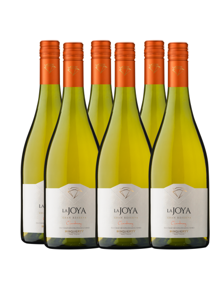 Pack 6 Chardonnay, Gran Reserva, La joya, bisquertt