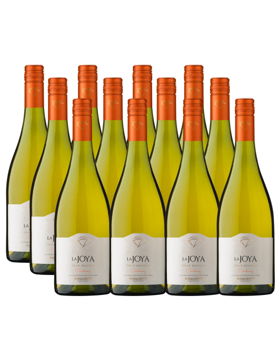 Pack 12 Chardonnay, Gran Reserva, La joya, bisquertt