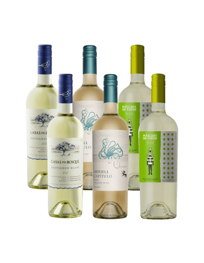 Pack de 6 vinos blancos