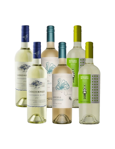 Pack de 6 vinos blancos