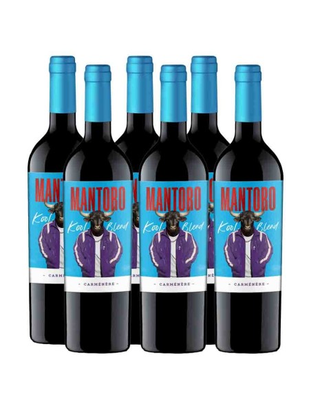 Pack 6 Mantoro Carmenere | Compras Vinos Online