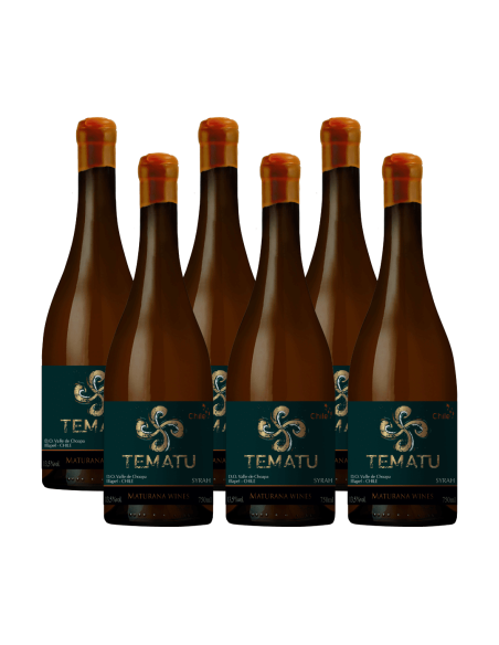 Exquisito y premiado vino Syrah, Ícono, Tematu, Maturana Winery en Oferta!