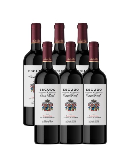 Pack 6 Carmenere, Premium Casa Real Viña Santa Rita