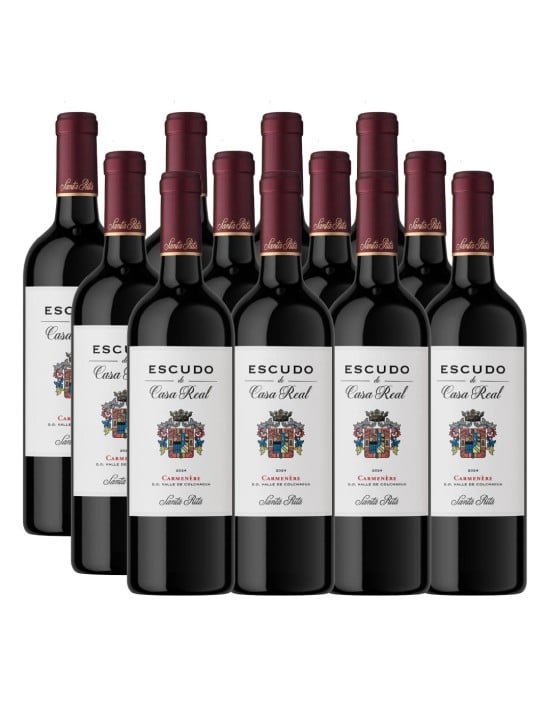 Pack 12 Carmenere, Premium Casa Real Viña Santa Rita