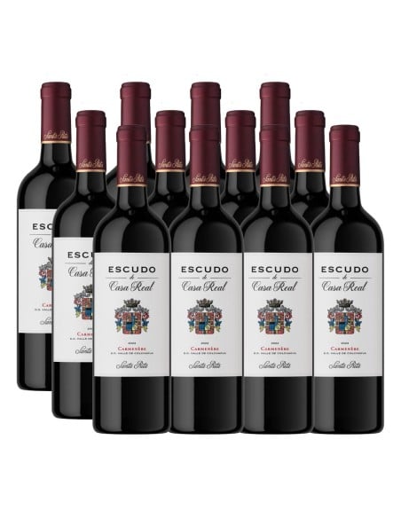 Pack 12 Carmenere, Premium Casa Real Viña Santa Rita