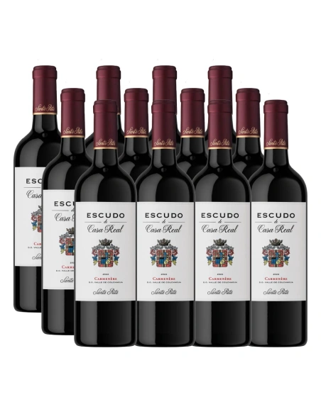 Pack 12 Carmenere, Premium Casa Real Viña Santa Rita