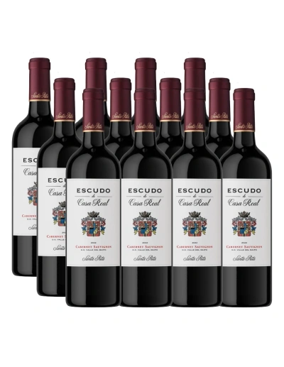 Pack 12 Cabernet Sauvignon, Premium, Casa Real, Viña Santa Rita