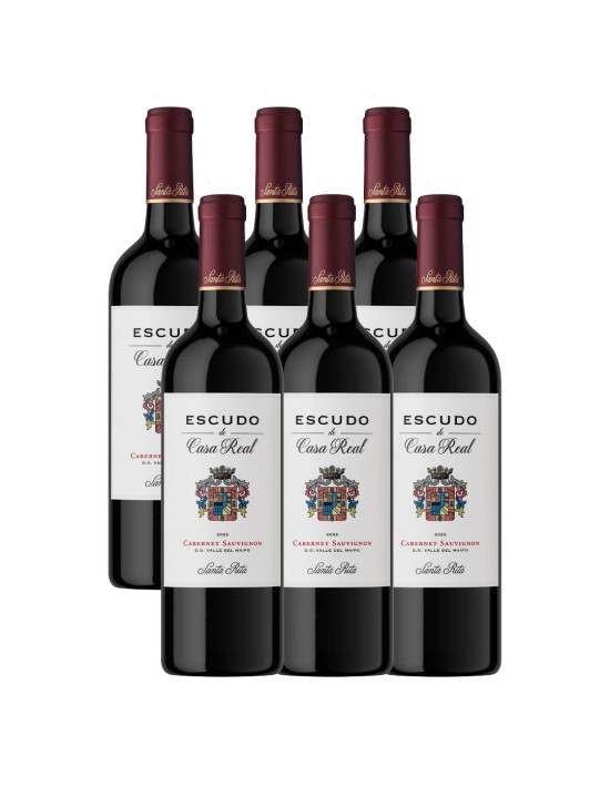 Pack 6 Cabernet Sauvignon, Premium, Casa Real, Viña Santa Rita