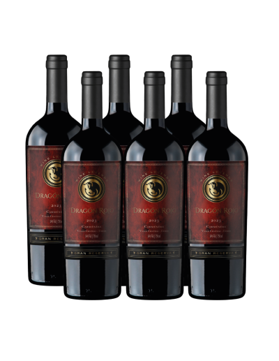 Vino de Exportación Premium Carmenere, Gran Reserva, Dragón Rojo en Oferta