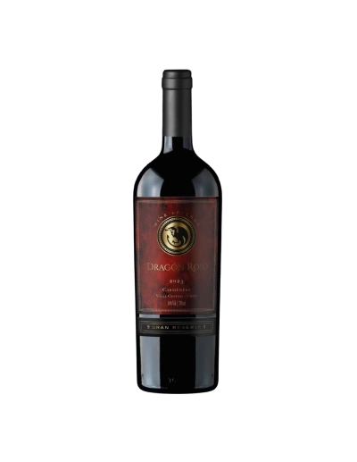 Vino de Exportación Premium Carmenere, Gran Reserva, Dragón Rojo en Oferta