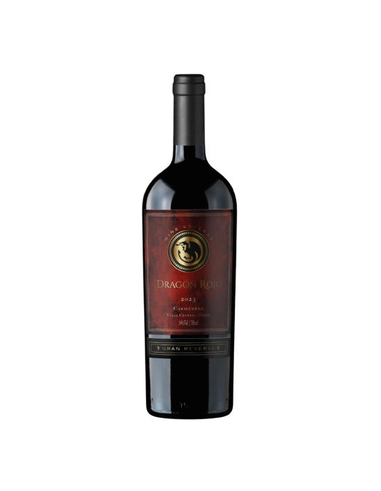 Vino de Exportación Premium Carmenere, Gran Reserva, Dragón Rojo en Oferta