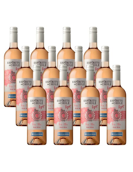 Pack 12 Rosé, Light, Espíritu de Chile, Aresti