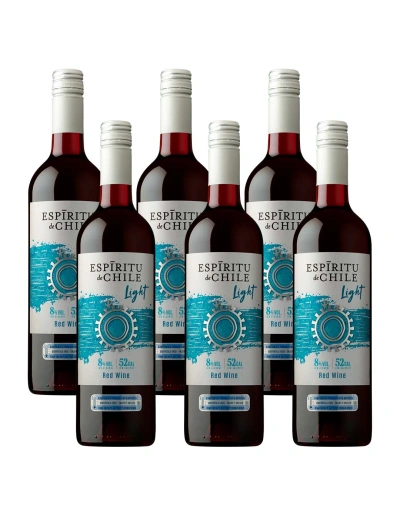 Pack 6 Cabernet Sauvignon, Light, Espíritu de Chile, Aresti