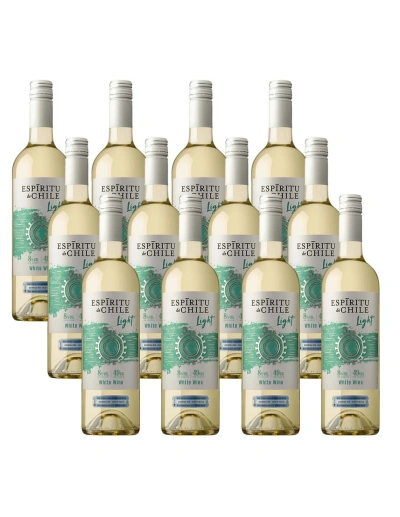 Pack 12 Sauvignon Blanc, Light, Espíritu de Chile, Aresti