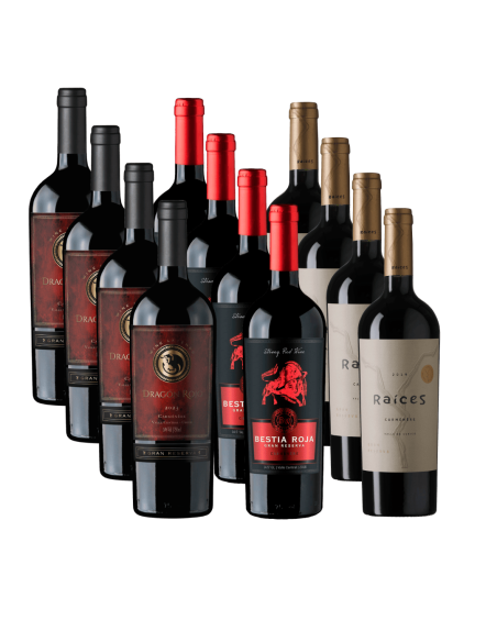 Pack Triple Carmenère Gran Reserva x12 | Ewine