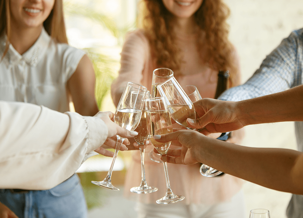 espumante de año nuevo