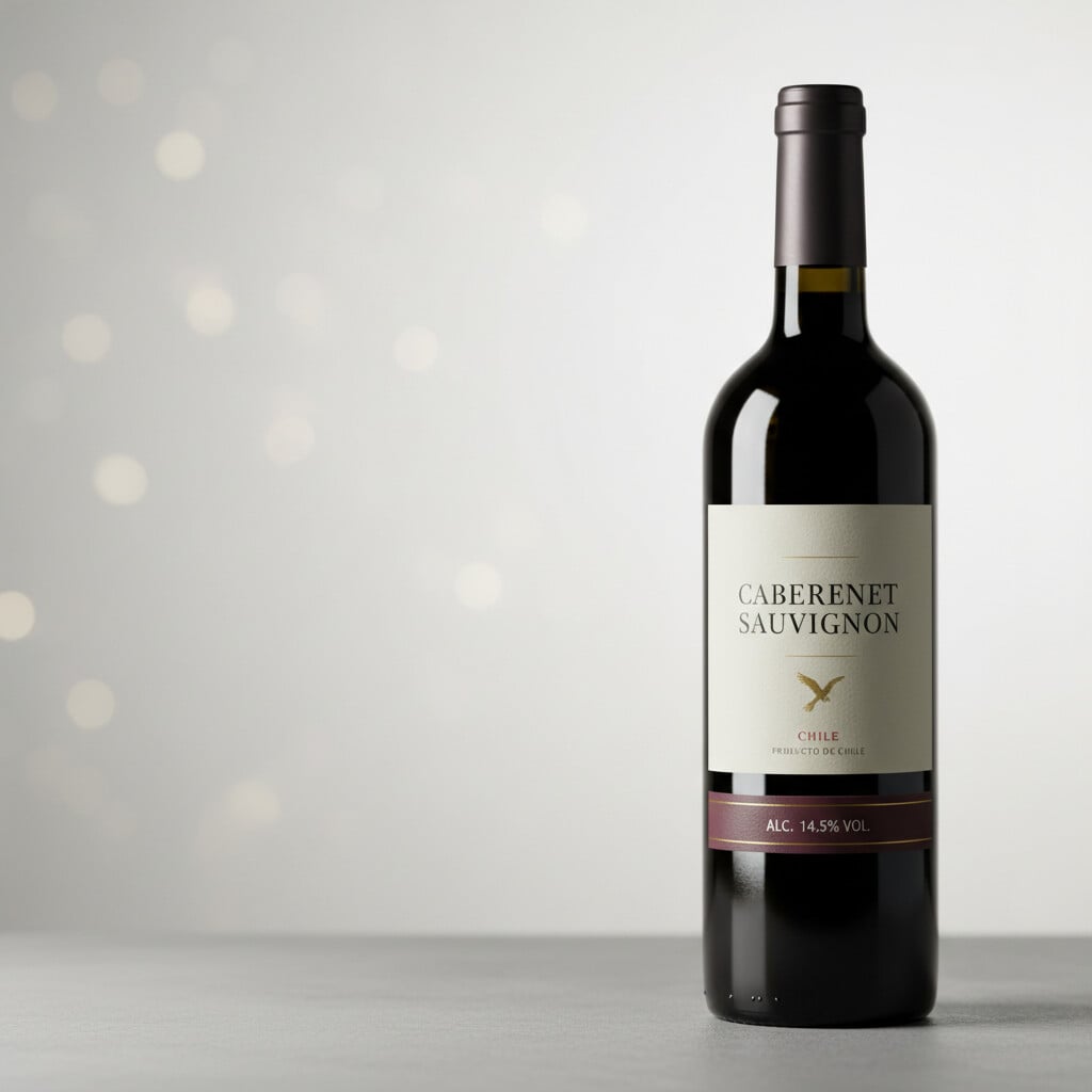 ¿Qué significa Cabernet Sauvignon en la etiqueta de un vino chileno?